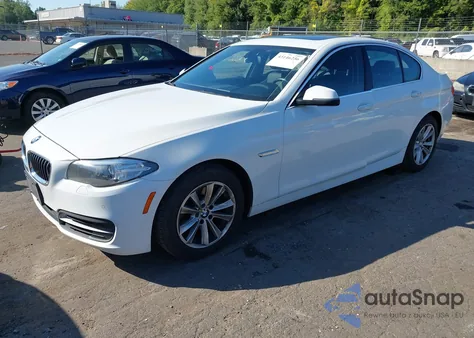 2014 BMW 528I xDrive z USA, uszkodzony, nr VIN WBA5A7C56ED616480